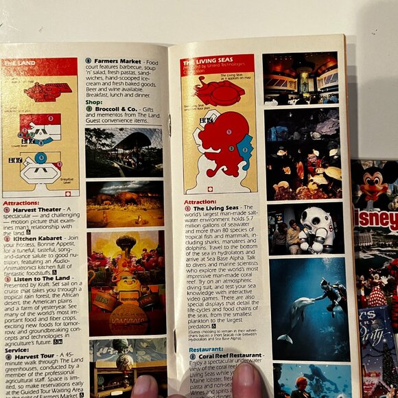 Vintage Disney Items (Brochures, Postcards, Decal and Pin) - Picture 4 of 14